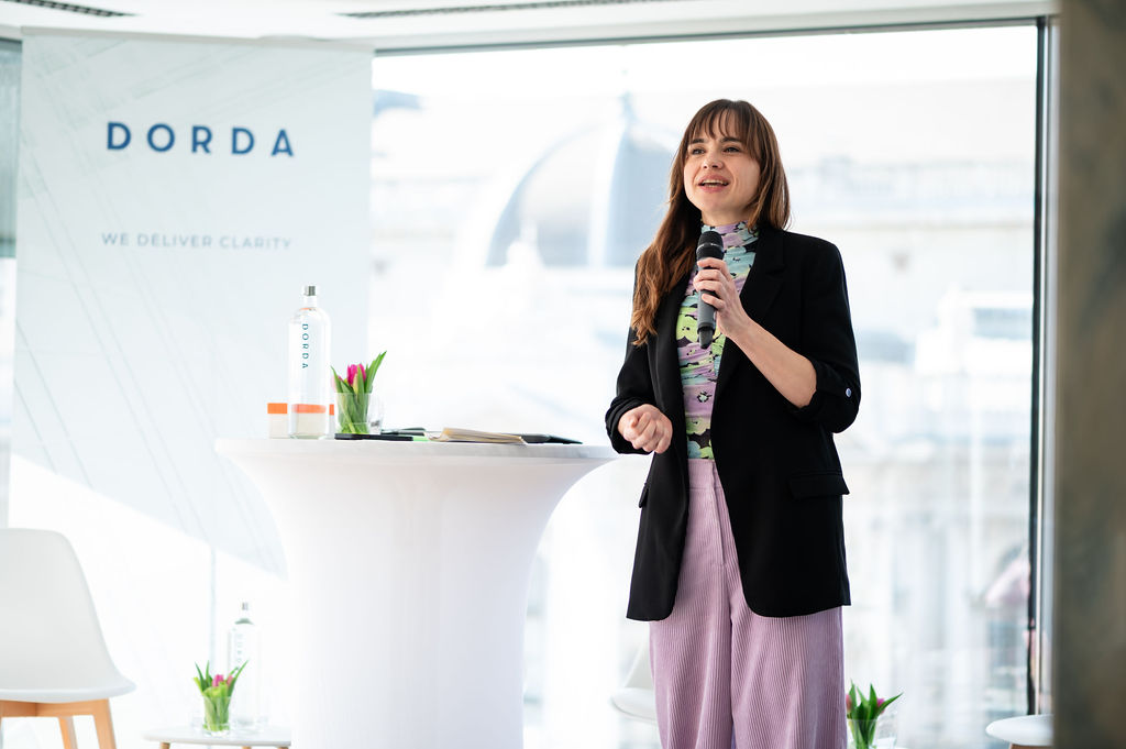 DORDA Weltfrauentag 2025_Mari Lang, Podcasterin Frauenfragen & ORF Journalistin